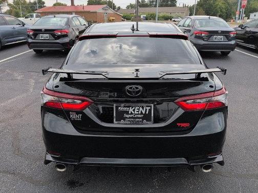 Midnight Black Metallic 2021 Toyota Camry TRD