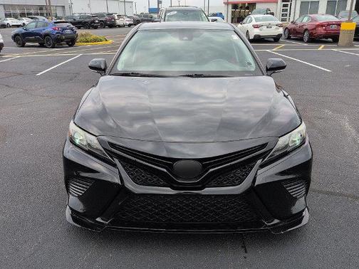 Midnight Black Metallic 2021 Toyota Camry TRD