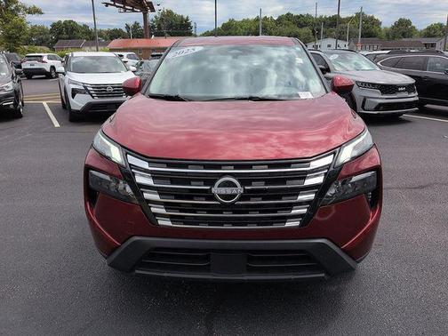 Scarlet Ember Tintcoat 2025 Nissan Rogue SV