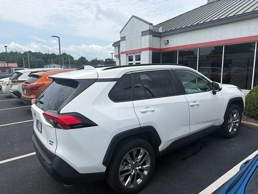 Super White 2019 Toyota RAV4 XLE Premium