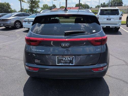 Pacific Blue 2017 Kia Sportage EX