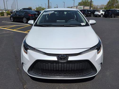 Wind Chill Pearl 2022 Toyota Corolla LE