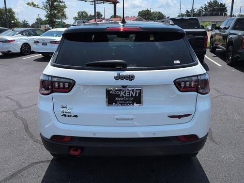 Bright White 2025 Jeep Compass Trailhawk
