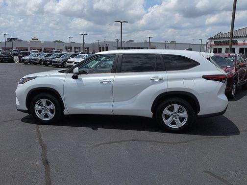 Wind Chill Pearl 2023 Toyota Highlander LE