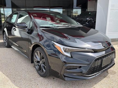Midnight Black Metallic 2026 Toyota Corolla SE