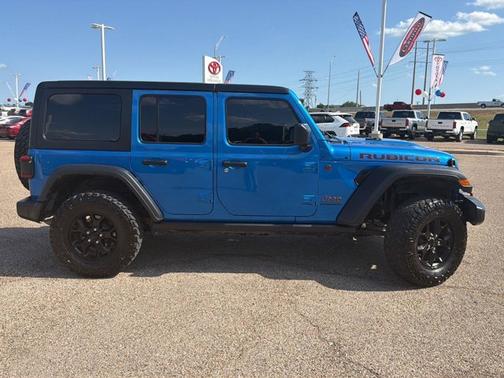 Hydro Blue Pearlcoat 2024 Jeep Wrangler Rubicon