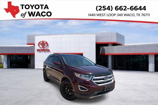 Burgundy Velvet Metallic Tinted Clearcoat 2018 Ford Edge Titanium