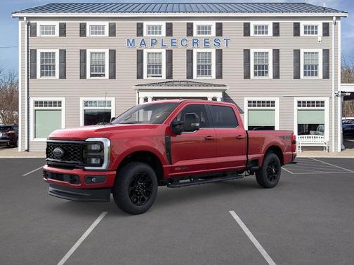 Ruby Red Metallic Tinted Clearcoat 2026 Ford F-350 Lariat Super Duty Truck