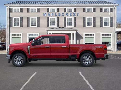 Ruby Red Metallic Tinted Clearcoat 2026 Ford F-350 King Ranch