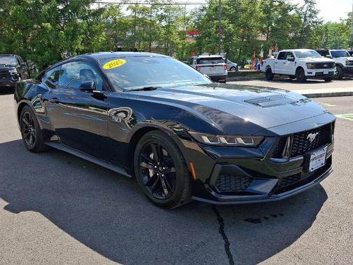 Shadow Black 2025 Ford Mustang GT