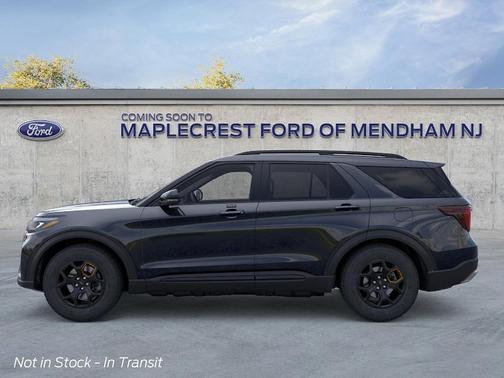 Agate Black Metallic 2026 Ford Explorer Tremor