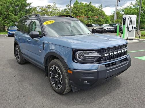 Azure Gray Metallic 2025 Ford Bronco Sport Outer Banks