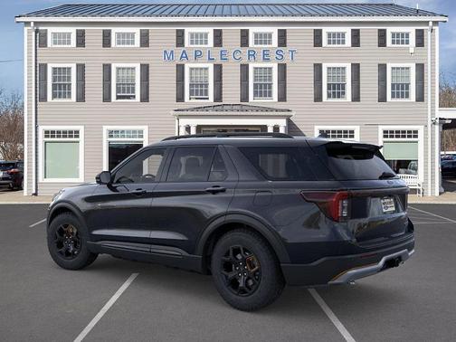 Agate Black Metallic 2026 Ford Explorer Tremor