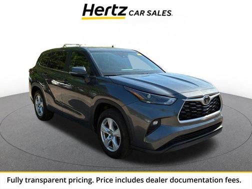 Magnetic Gray Metallic 2025 Toyota Highlander LE
