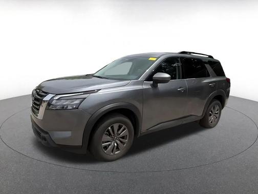 Gun Metallic 2025 Nissan Pathfinder SV 4WD