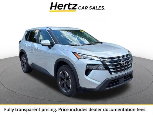 Brilliant Silver Metallic 2025 Nissan Rogue SV