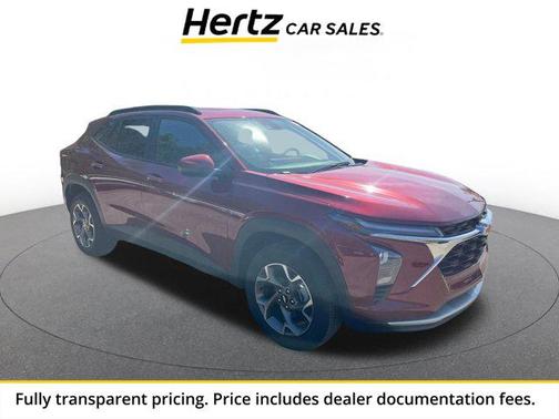 Crimson Metallic 2025 Chevrolet Trax LT