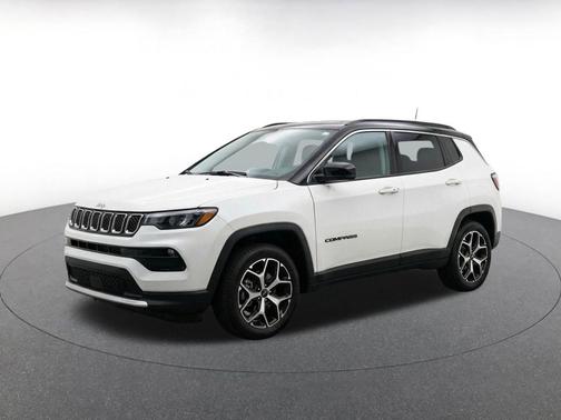 Bright White Clearcoat 2025 Jeep Compass Limited