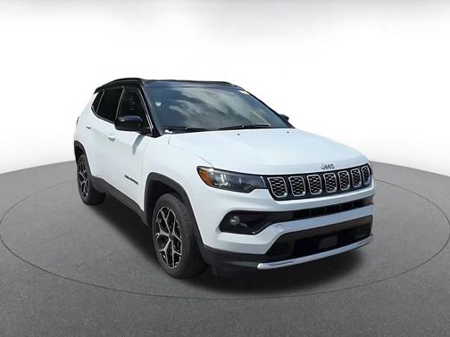 Bright White Clearcoat 2025 Jeep Compass Limited