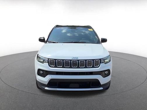 Bright White Clearcoat 2025 Jeep Compass Limited