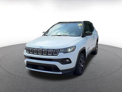 Bright White Clearcoat 2025 Jeep Compass Limited
