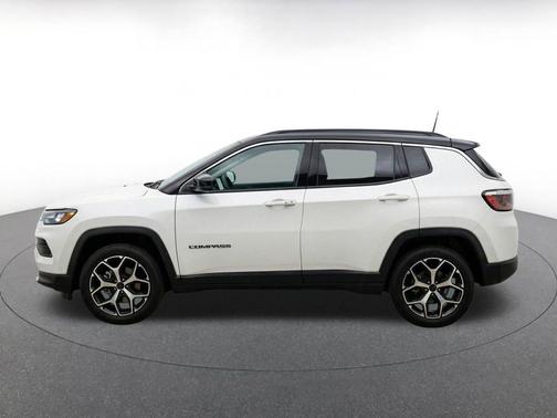Bright White Clearcoat 2025 Jeep Compass Limited