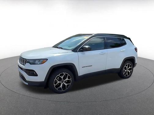 Bright White Clearcoat 2025 Jeep Compass Limited