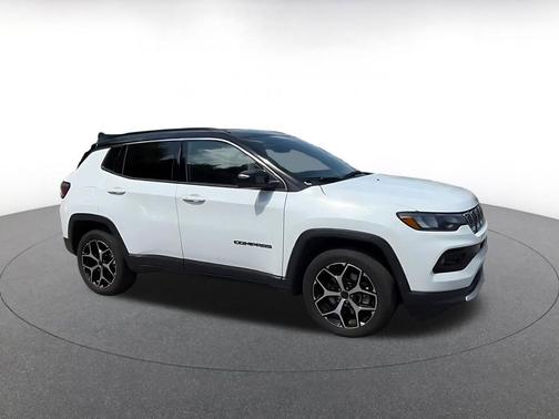 Bright White Clearcoat 2025 Jeep Compass Limited