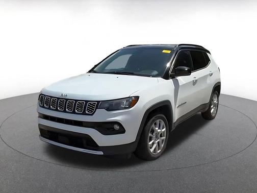 Bright White Clearcoat 2025 Jeep Compass Limited