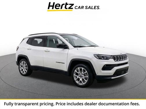 Bright White Clearcoat 2025 Jeep Compass Limited