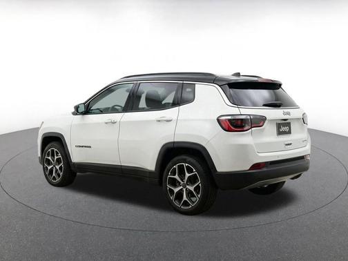 Bright White Clearcoat 2025 Jeep Compass Limited