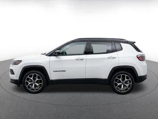 Bright White Clearcoat 2025 Jeep Compass Limited