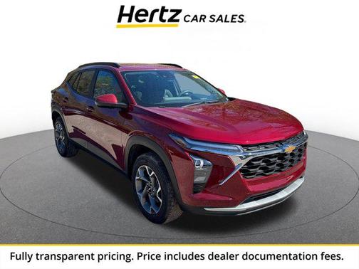 Crimson Metallic 2025 Chevrolet Trax LT