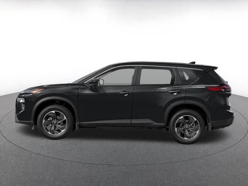 Super Black 2025 Nissan Rogue SV