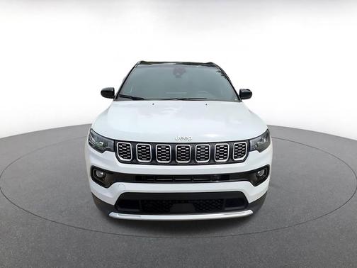 Bright White Clearcoat 2025 Jeep Compass Limited