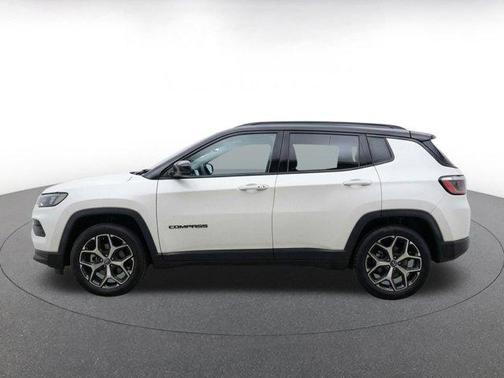 Bright White Clearcoat 2025 Jeep Compass Limited