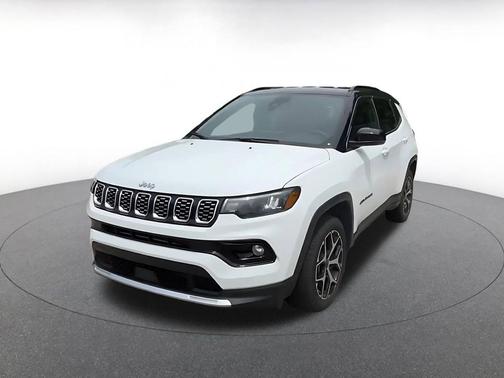 Bright White Clearcoat 2025 Jeep Compass Limited
