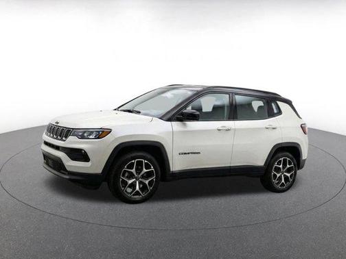 Bright White Clearcoat 2025 Jeep Compass Limited