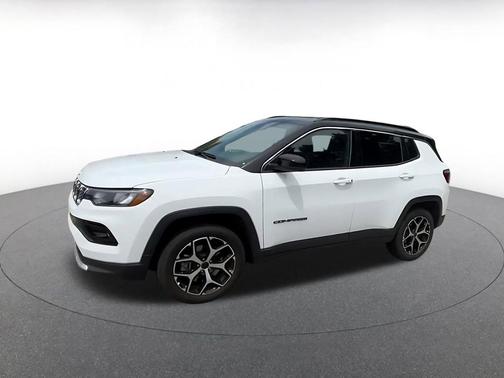 Bright White Clearcoat 2025 Jeep Compass Limited