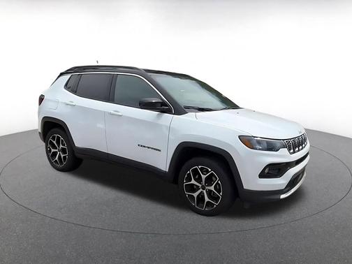Bright White Clearcoat 2025 Jeep Compass Limited