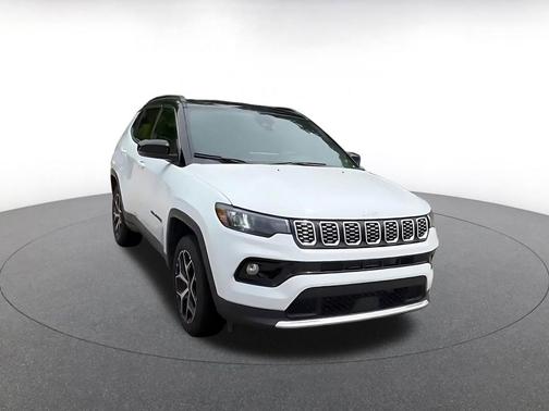 Bright White Clearcoat 2025 Jeep Compass Limited