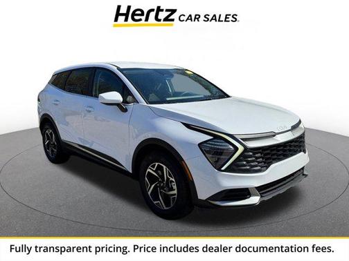 Glacial White Pearl 2025 Kia Sportage LX