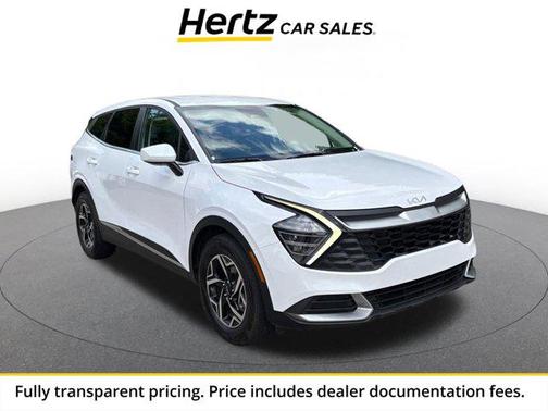 Glacial White Pearl 2025 Kia Sportage LX