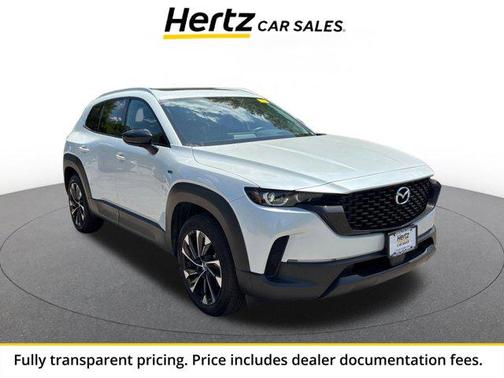wind chill pearl 2025 Mazda CX-50 Hybrid Premium Plus Package