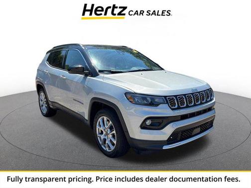 Silver Zynith Metallic Clearcoat 2025 Jeep Compass Limited