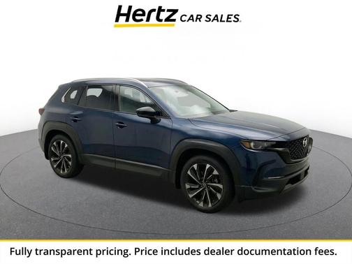 Ingot Blue Metallic 2025 Mazda CX-50 Hybrid Premium Plus Package