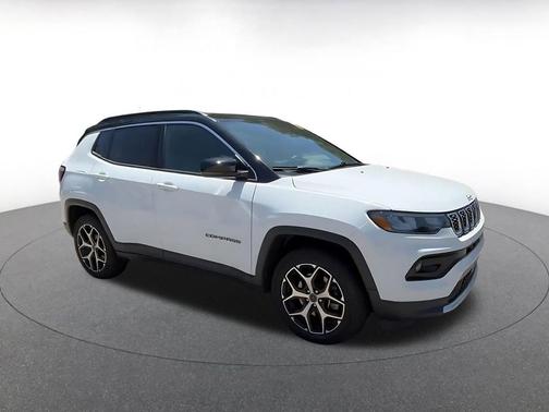 Bright White Clearcoat 2025 Jeep Compass Limited