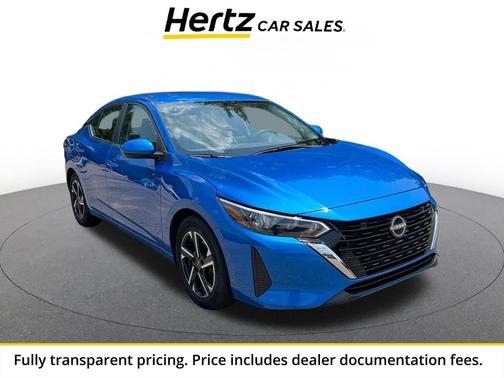 Electric Blue Metallic 2025 Nissan Sentra SV