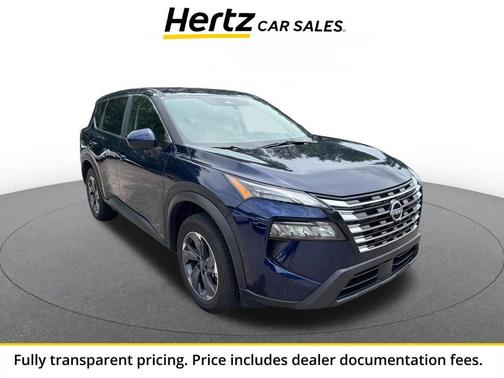 Deep Ocean Blue Pearl 2025 Nissan Rogue SV