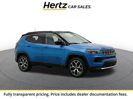Hydro Blue Pearlcoat 2025 Jeep Compass Limited